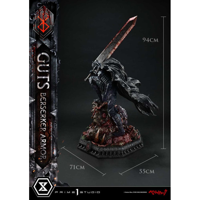 Prime 1 Studio Berserk - Armatura Berserker di Guts (Grunbeld vs. Guts) 1/4 Ultimate Premium Masterline