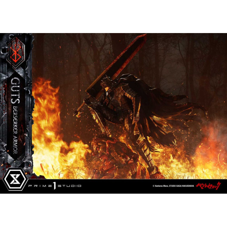 Prime 1 Studio Berserk - Armatura Berserker di Guts (Grunbeld vs. Guts) 1/4 Ultimate Premium Masterline