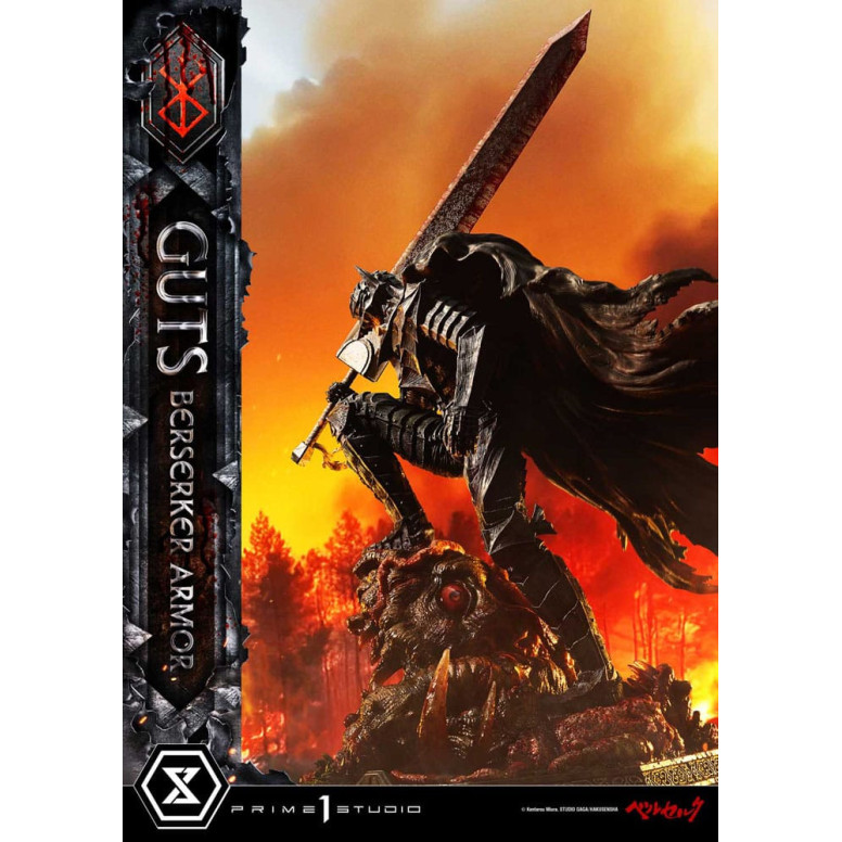 Prime 1 Studio Berserk - Armatura Berserker di Guts (Grunbeld vs. Guts) 1/4 Ultimate Premium Masterline