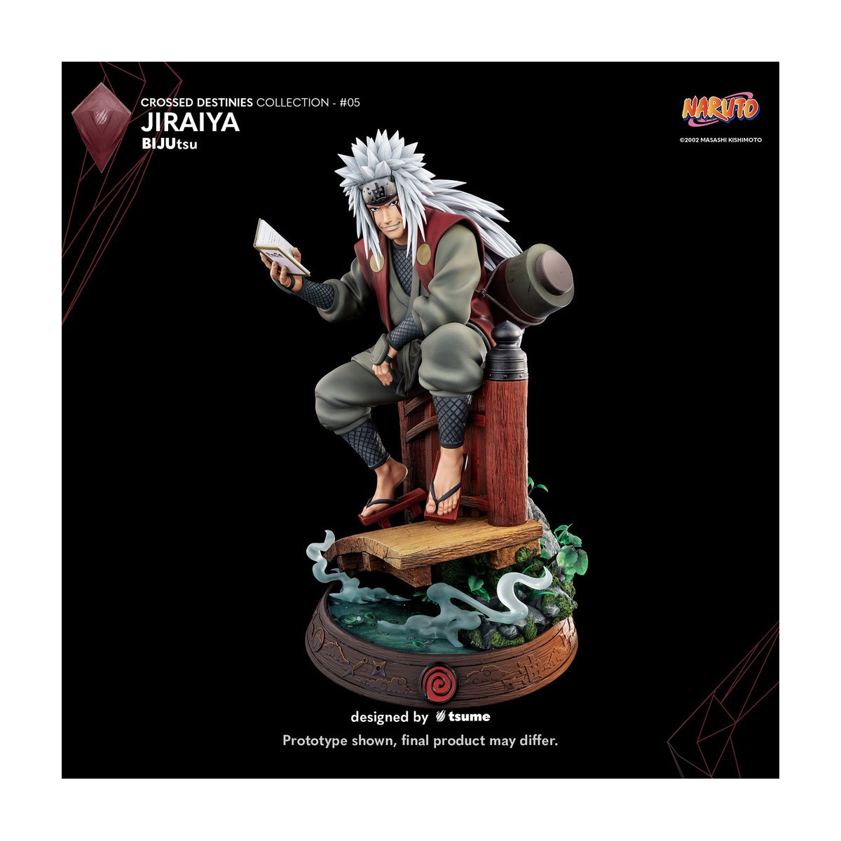 Tsume BIJUtsu - Collezione Destini Incrociati di Jiraiya 1/4