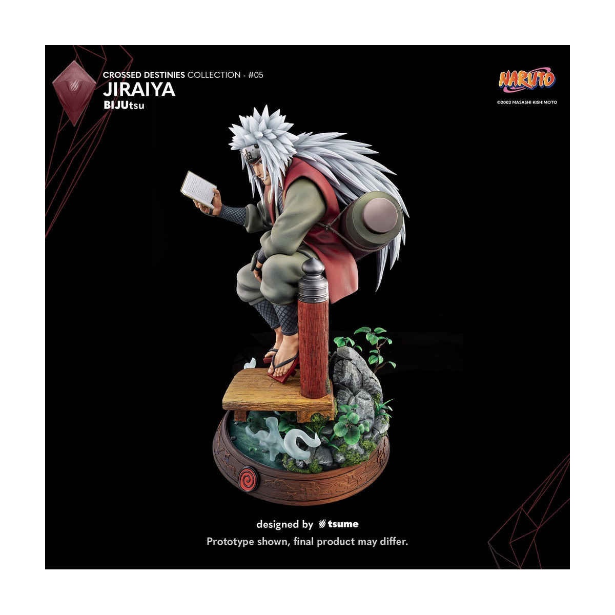 Tsume BIJUtsu - Collezione Destini Incrociati di Jiraiya 1/4