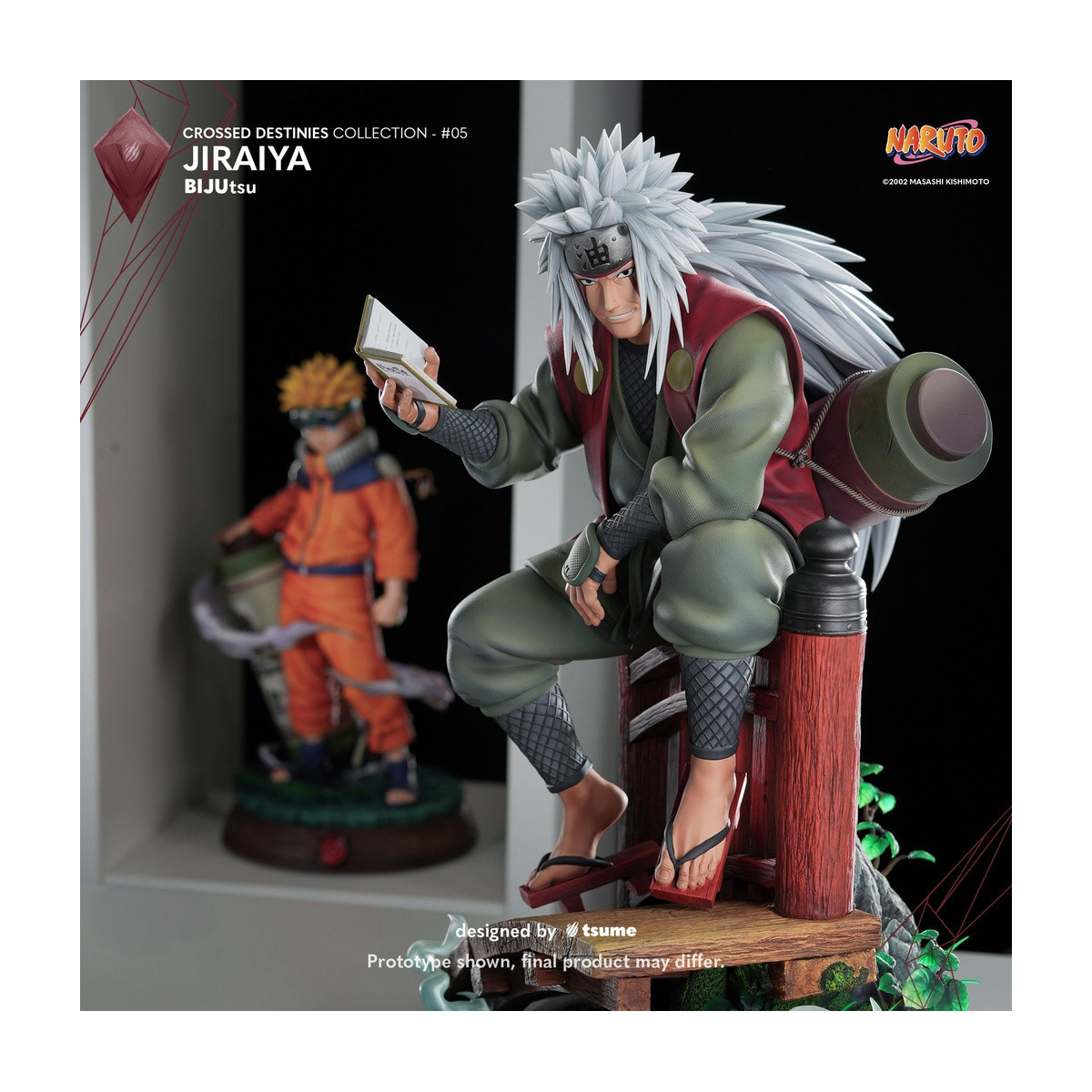 Tsume BIJUtsu - Collezione Destini Incrociati di Jiraiya 1/4