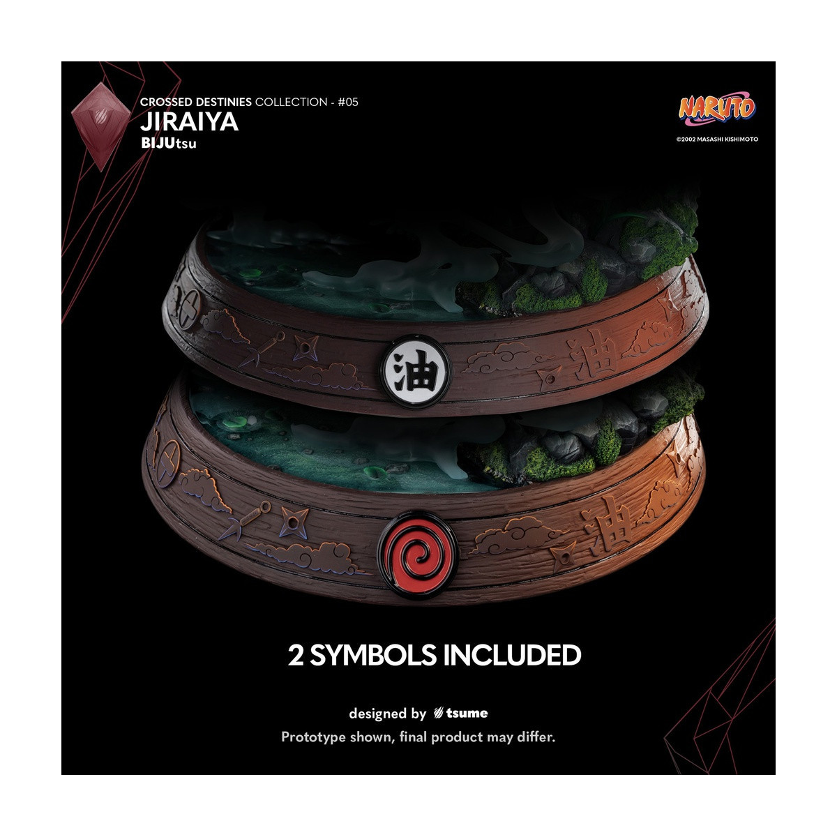 Tsume BIJUtsu - Collezione Destini Incrociati di Jiraiya 1/4