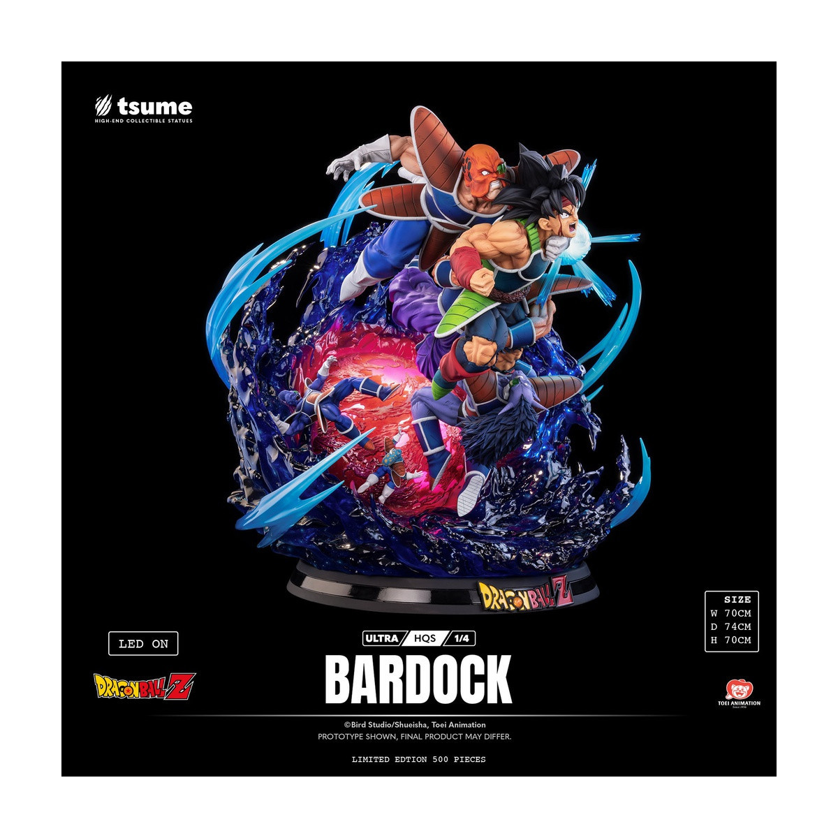 Tsume Dragon Ball Z - BARDOCK ULTRA HQS 1/4
