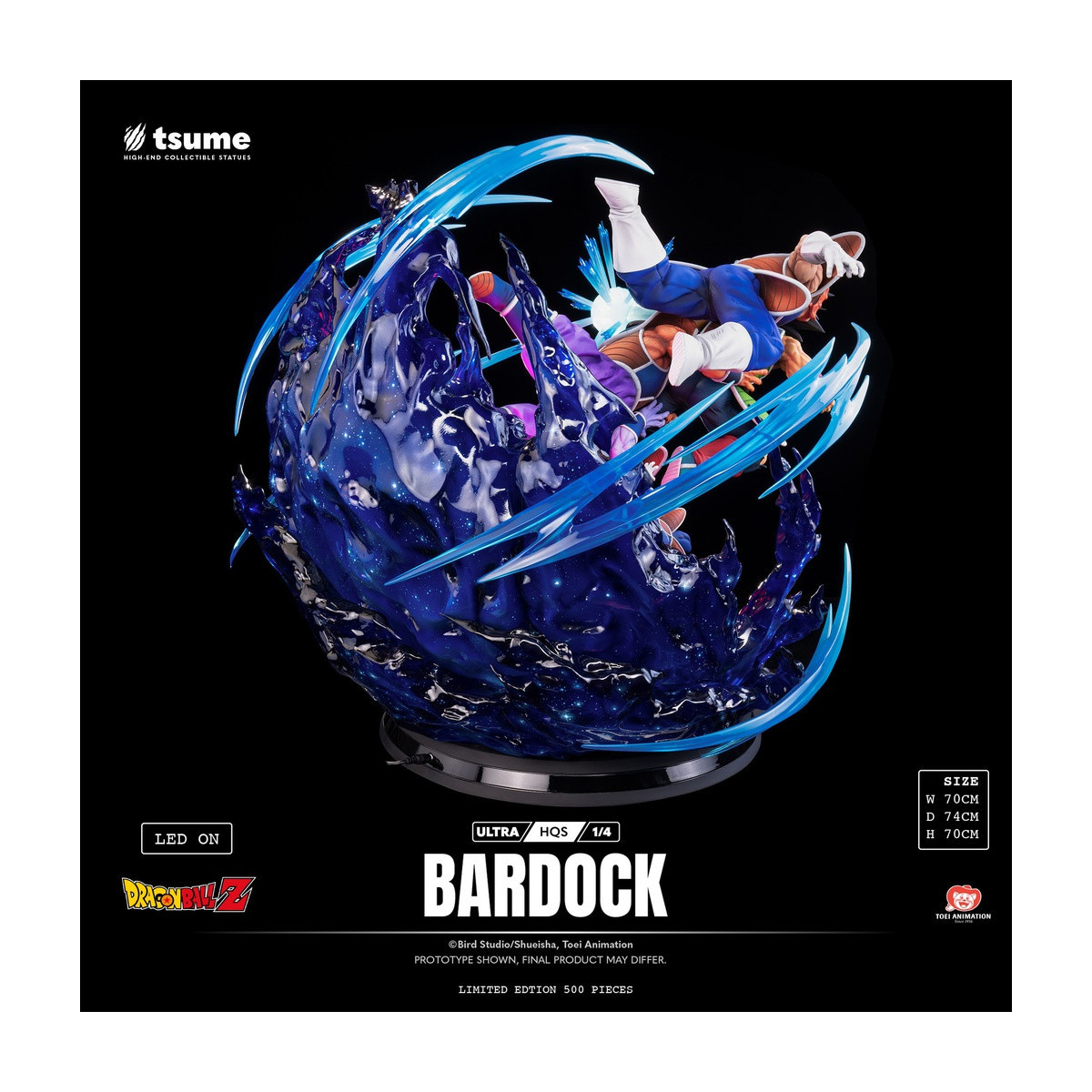 Tsume Dragon Ball Z - BARDOCK ULTRA HQS 1/4