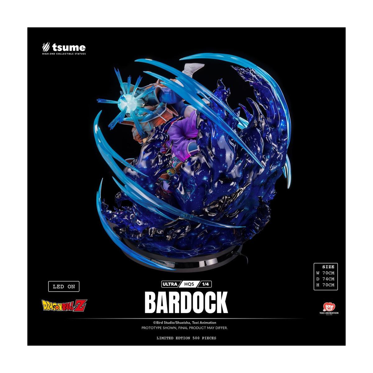 Tsume Dragon Ball Z - BARDOCK ULTRA HQS 1/4