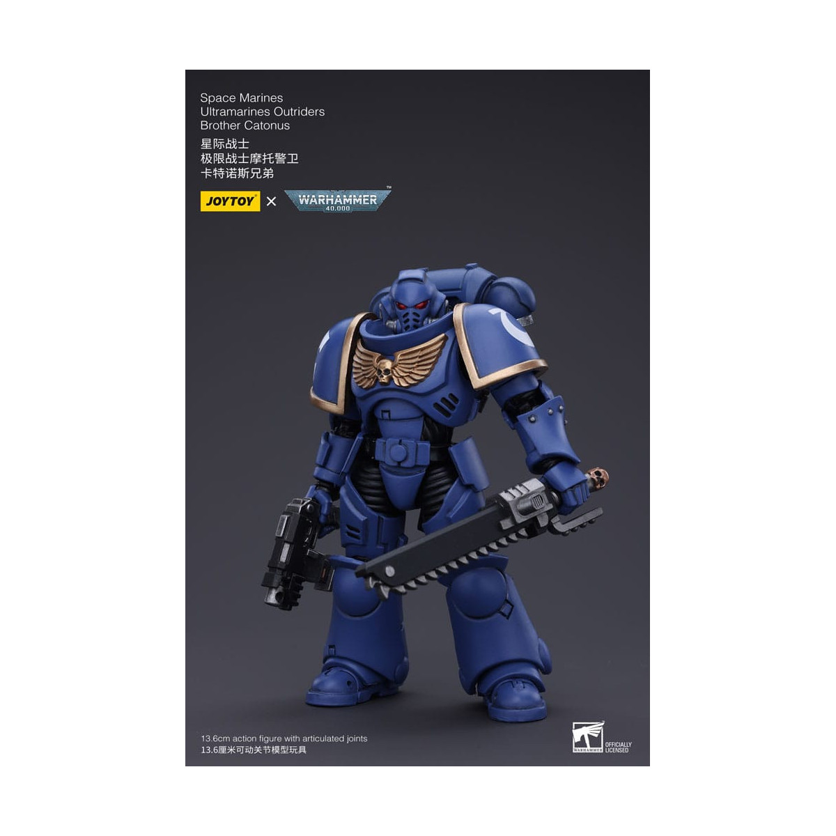 JoyToy - Ultramarines - Ultramarines Outriders Brother Catonus - Warhammer 40000