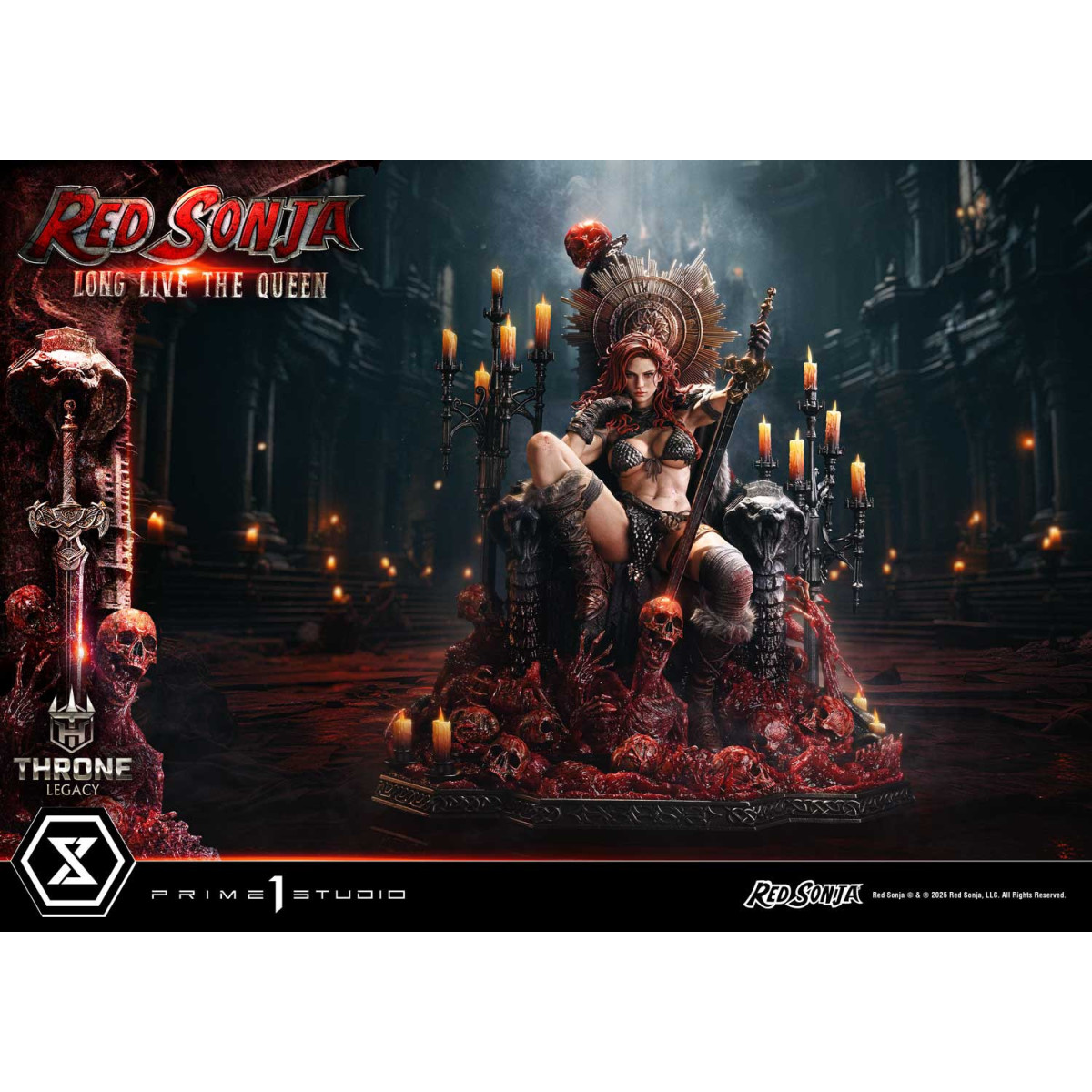 Prime 1 Trono eredità Red Sonja Red Sonja : Lunga vita alla regina Versione bonus