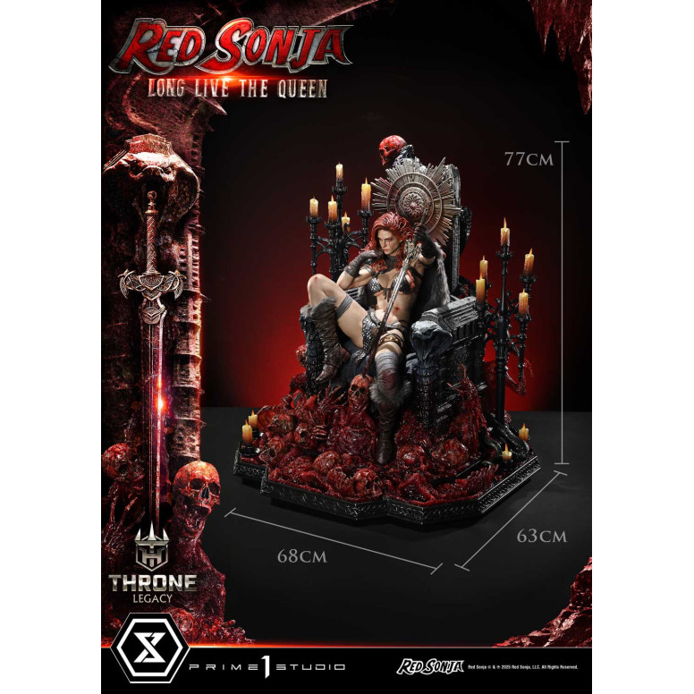 Prime 1 Trono eredità Red Sonja Red Sonja : Lunga vita alla regina Versione bonus