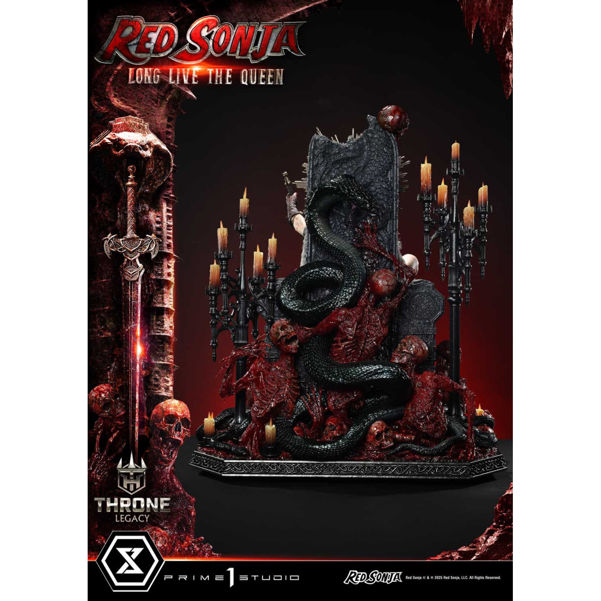 Prime 1 Trono eredità Red Sonja Red Sonja : Lunga vita alla regina Versione bonus