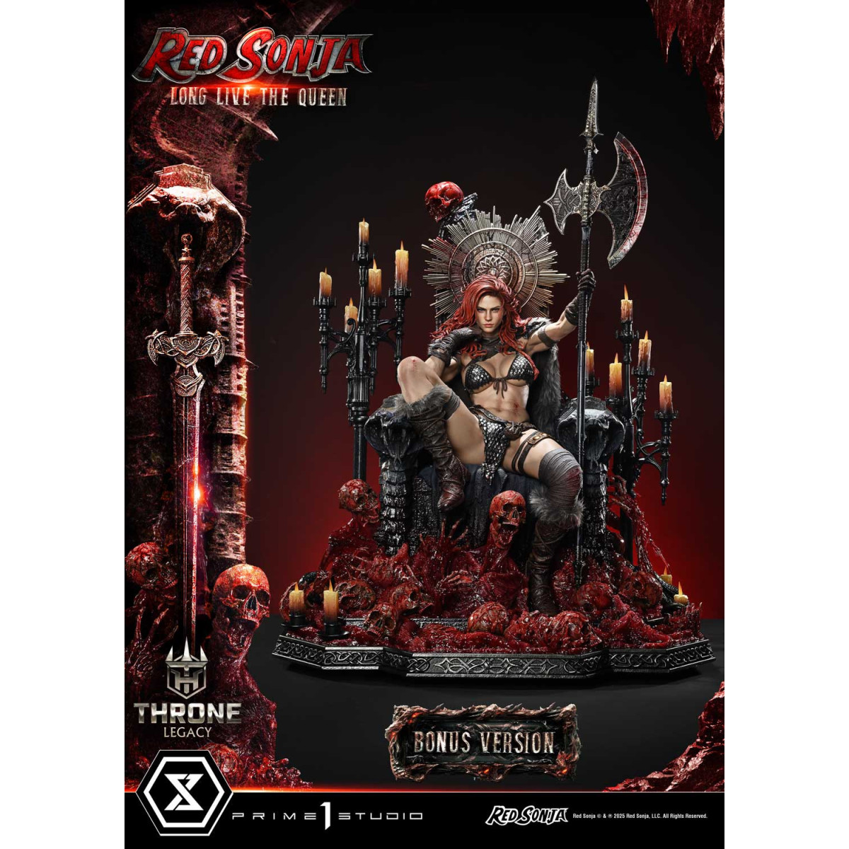 Prime 1 Trono eredità Red Sonja Red Sonja : Lunga vita alla regina Versione bonus
