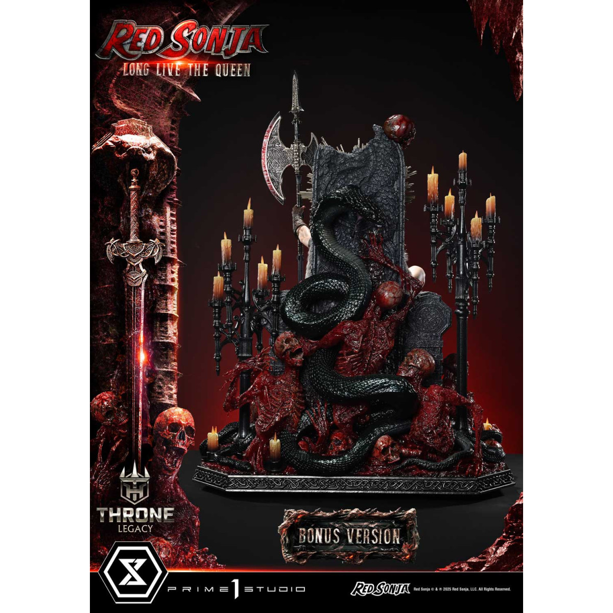 Prime 1 Trono eredità Red Sonja Red Sonja : Lunga vita alla regina Versione bonus