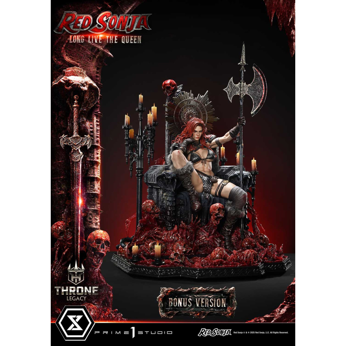 Prime 1 Trono eredità Red Sonja Red Sonja : Lunga vita alla regina Versione bonus
