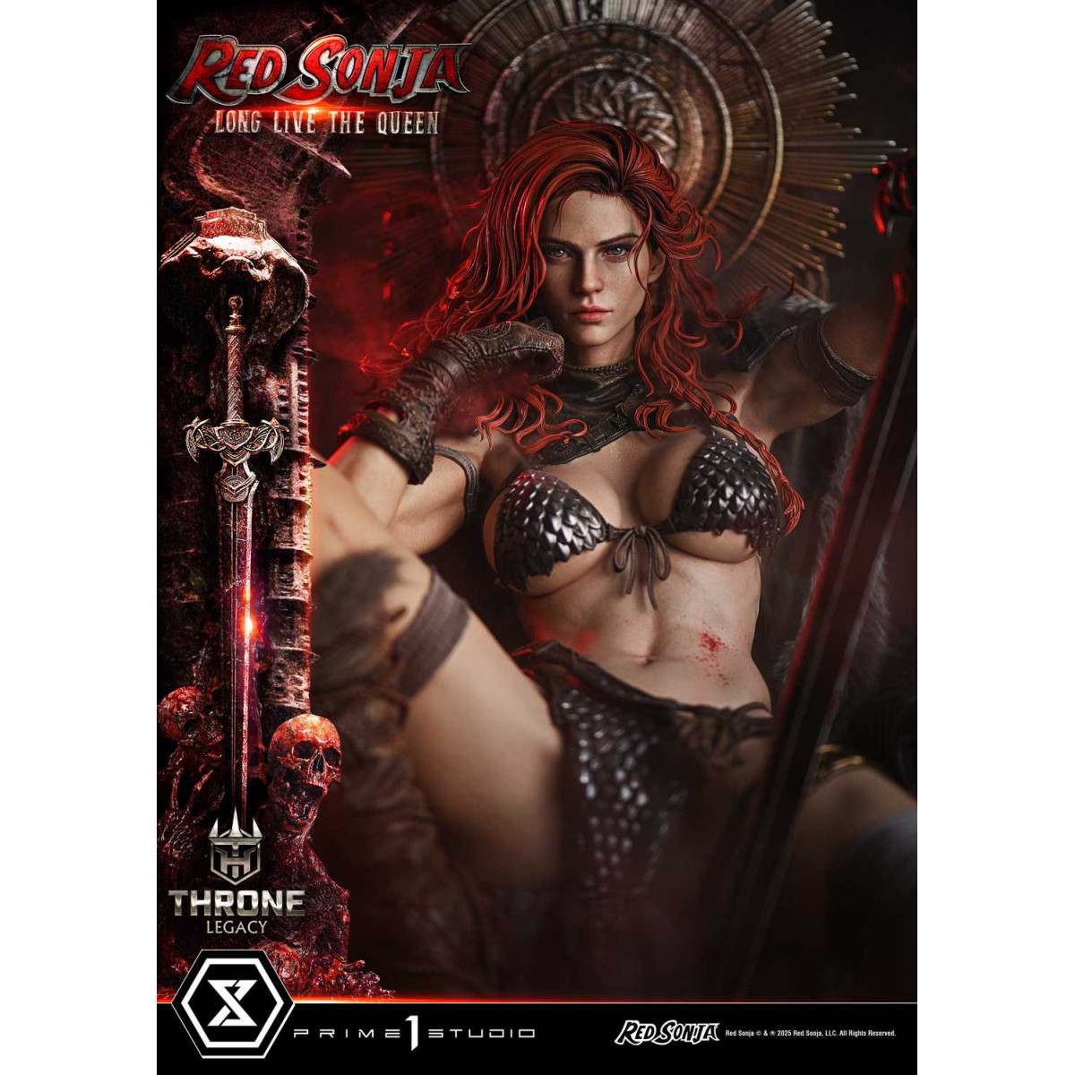 Prime 1 Trono eredità Red Sonja Red Sonja : Lunga vita alla regina Versione bonus