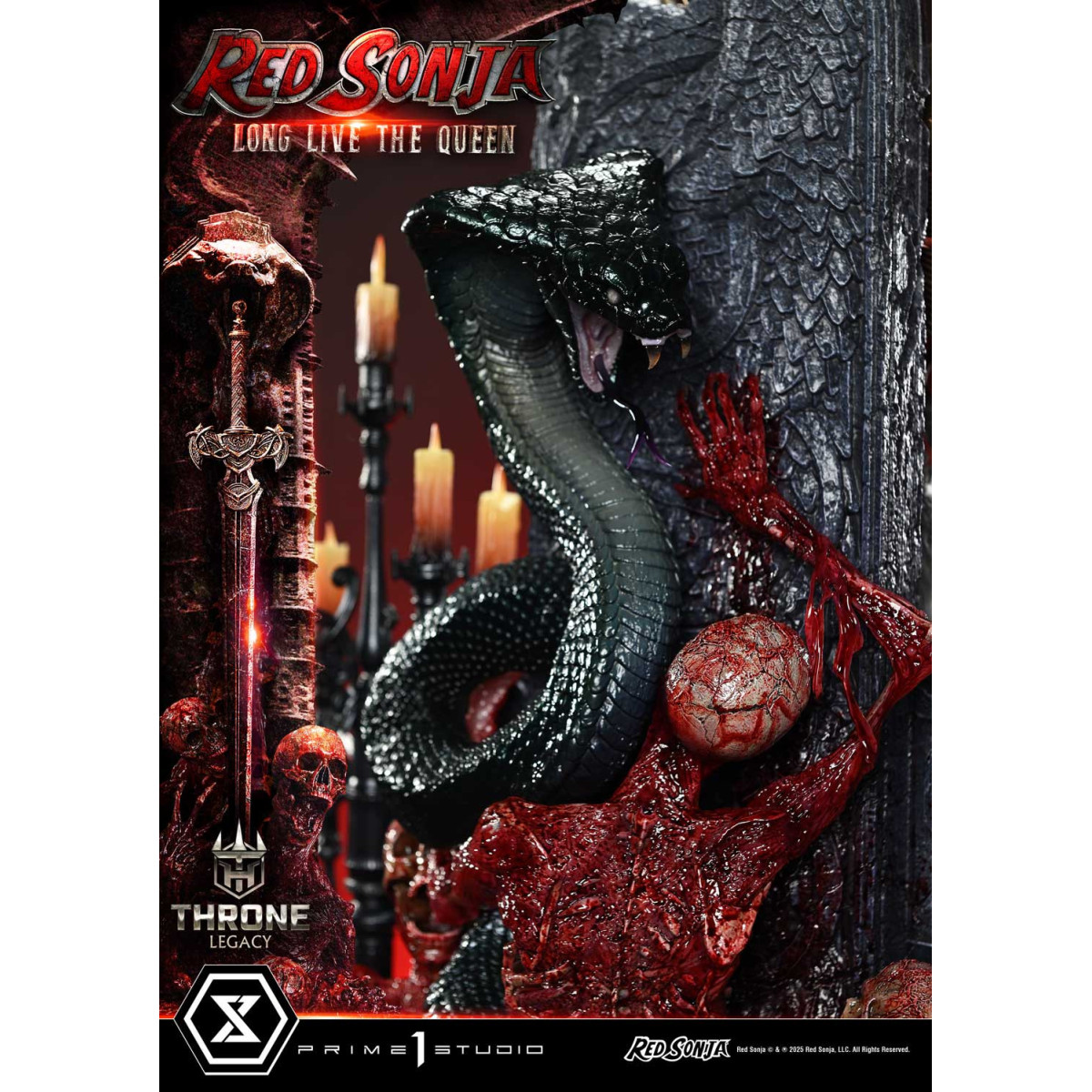 Prime 1 Trono eredità Red Sonja Red Sonja : Lunga vita alla regina Versione bonus