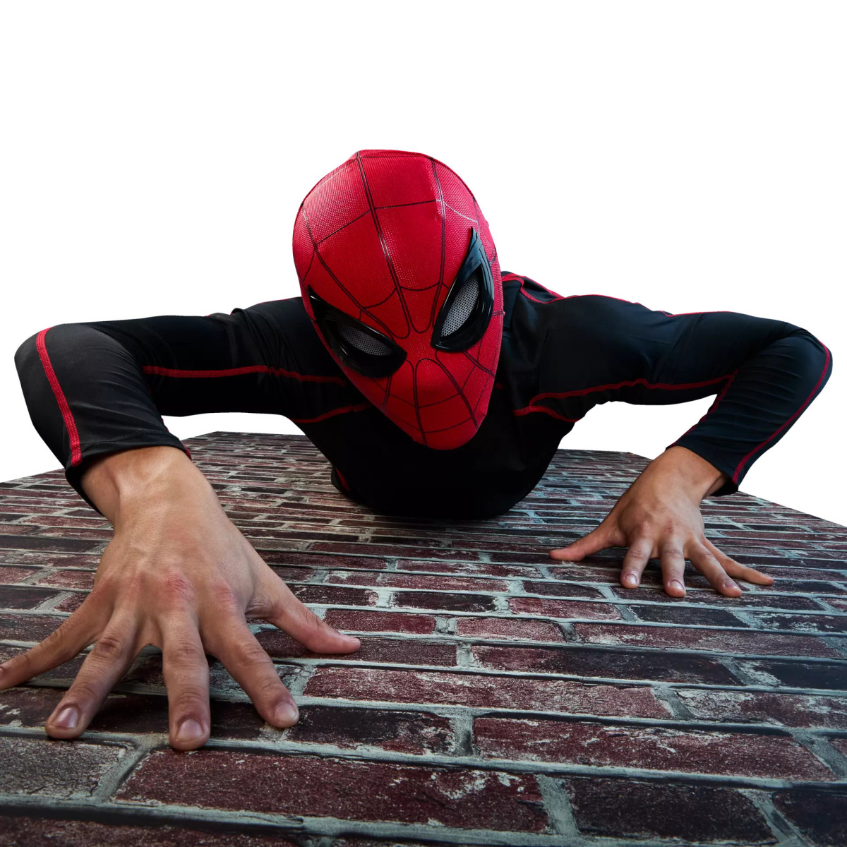 Hasbro - Spider-Man 1/1 maschera elettronica espressiva - Serie Marvel Legends