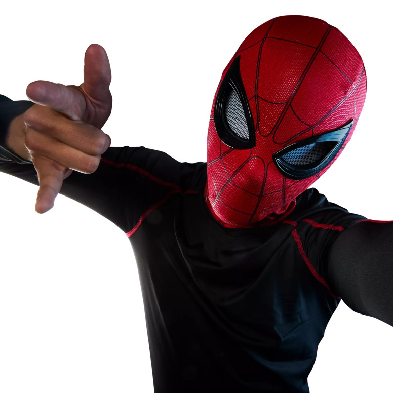 Hasbro - Spider-Man 1/1 maschera elettronica espressiva - Serie Marvel Legends