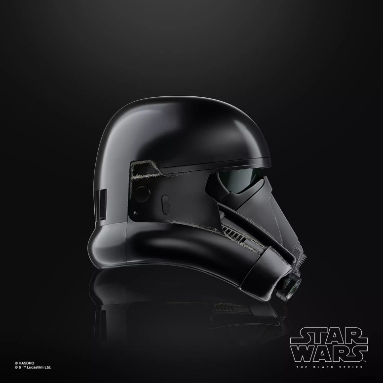 Hasbro Star Wars The Black Series - Elmetto elettronico del Death Trooper Imperiale