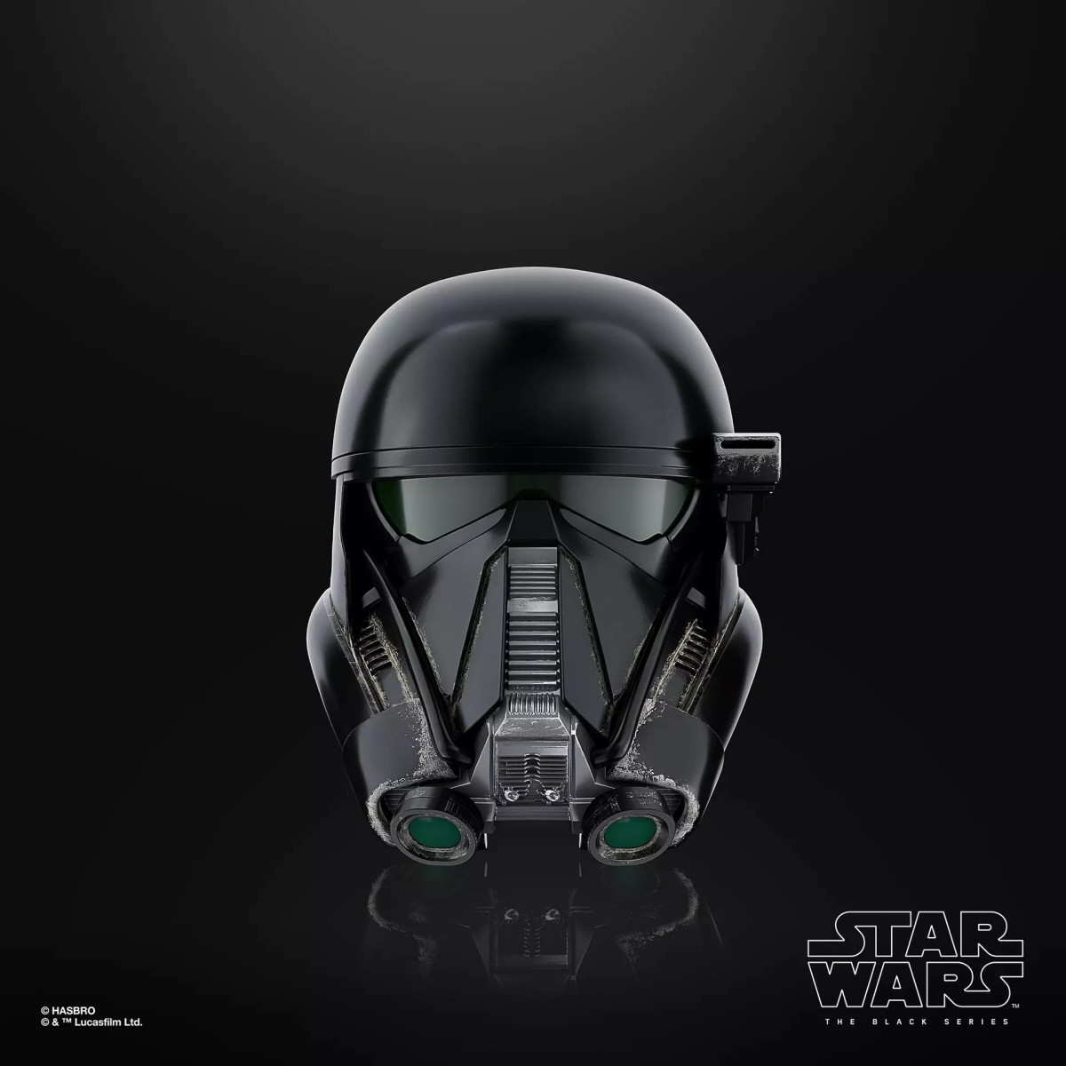 Hasbro Star Wars The Black Series - Elmetto elettronico del Death Trooper Imperiale