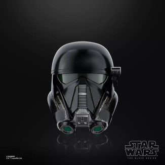 Hasbro Star Wars The Black Series - Elmetto elettronico del Death Trooper Imperiale