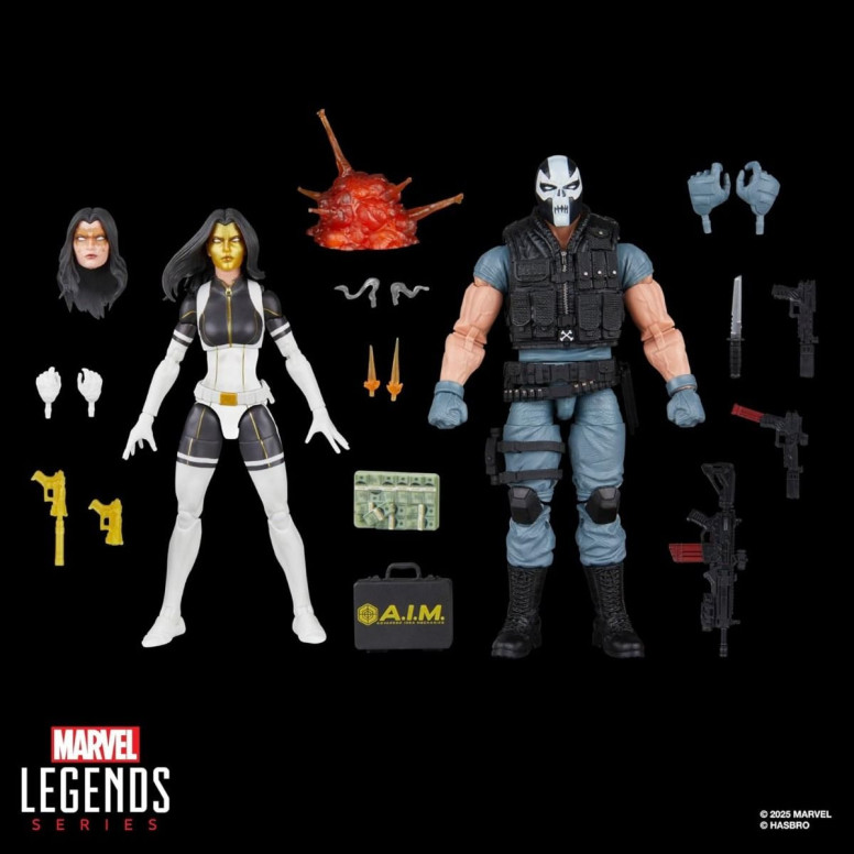 Marvel Legends Serie - Madame Masque e Crossbones - I supercriminali della Marvel