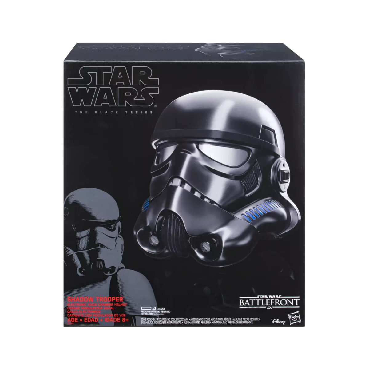Hasbro Star Wars The Black Series - Elmetto elettronico Shadow Trooper - Star Wars Battlefront