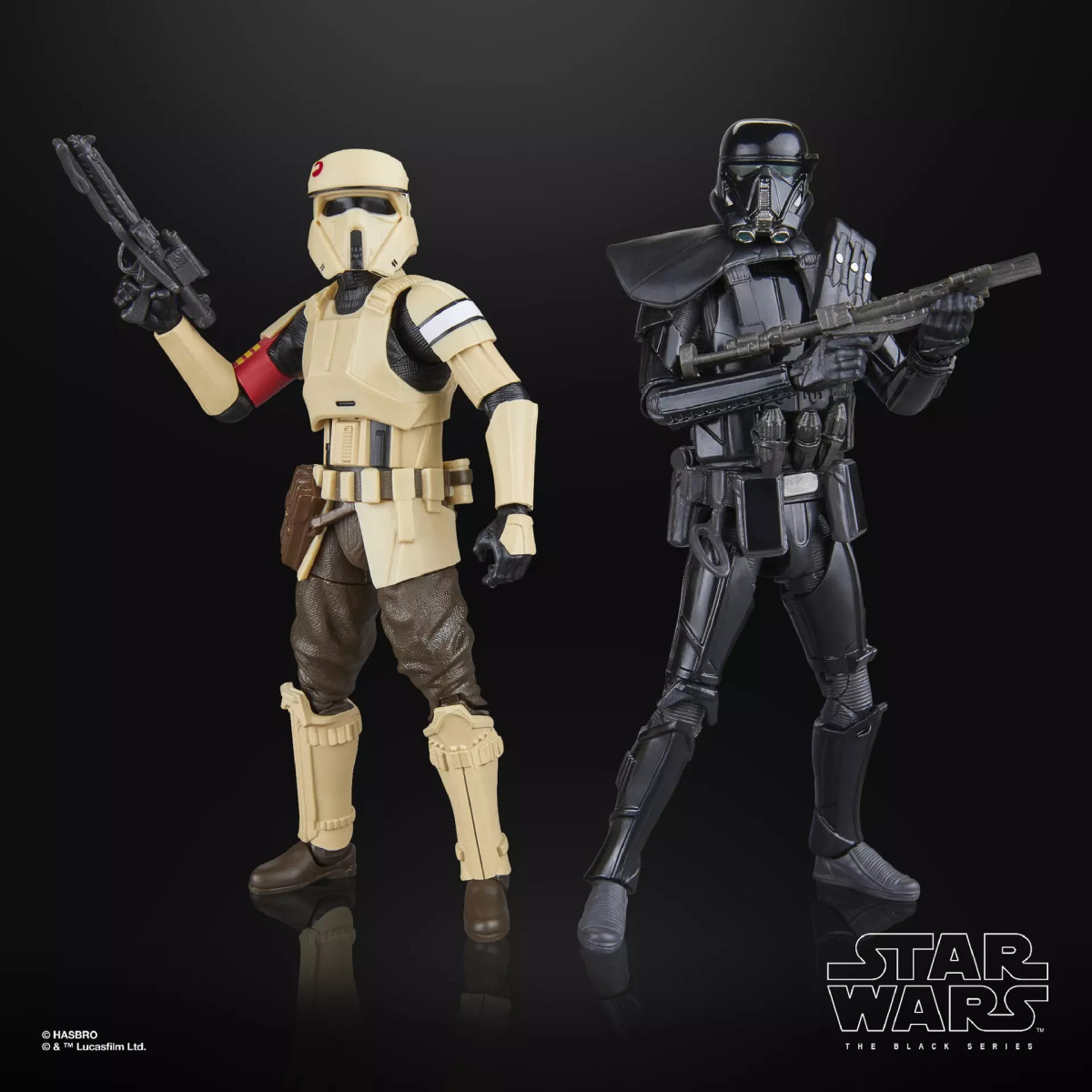 Star Wars Black Series - Shoretrooper e Death Trooper - Rogue One