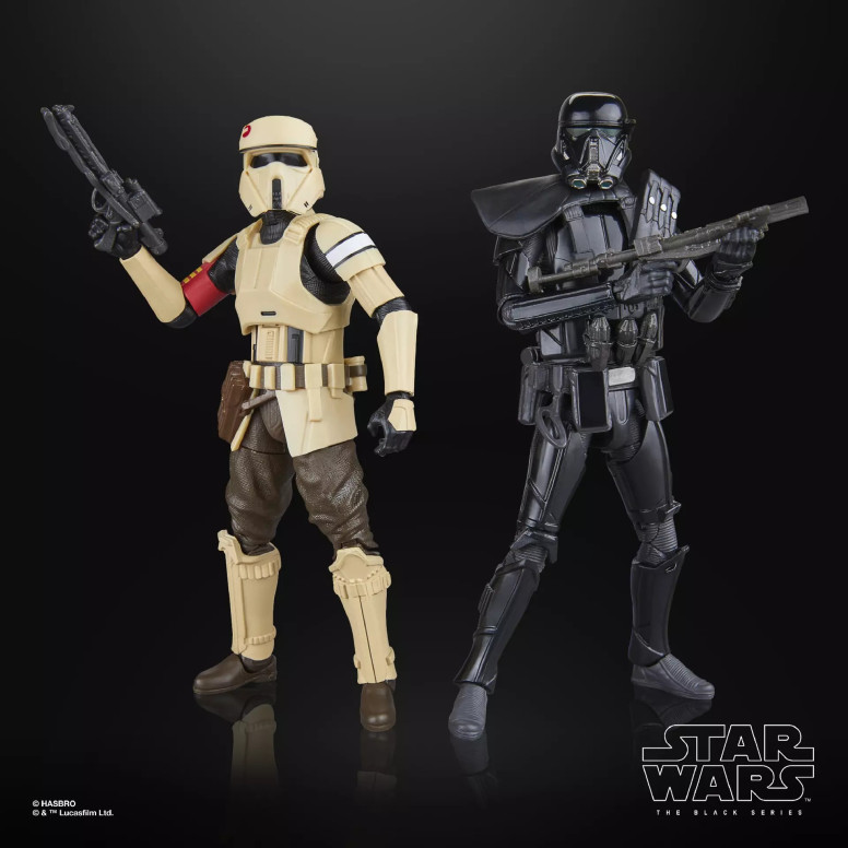 Star Wars Black Series - Shoretrooper e Death Trooper - Rogue One