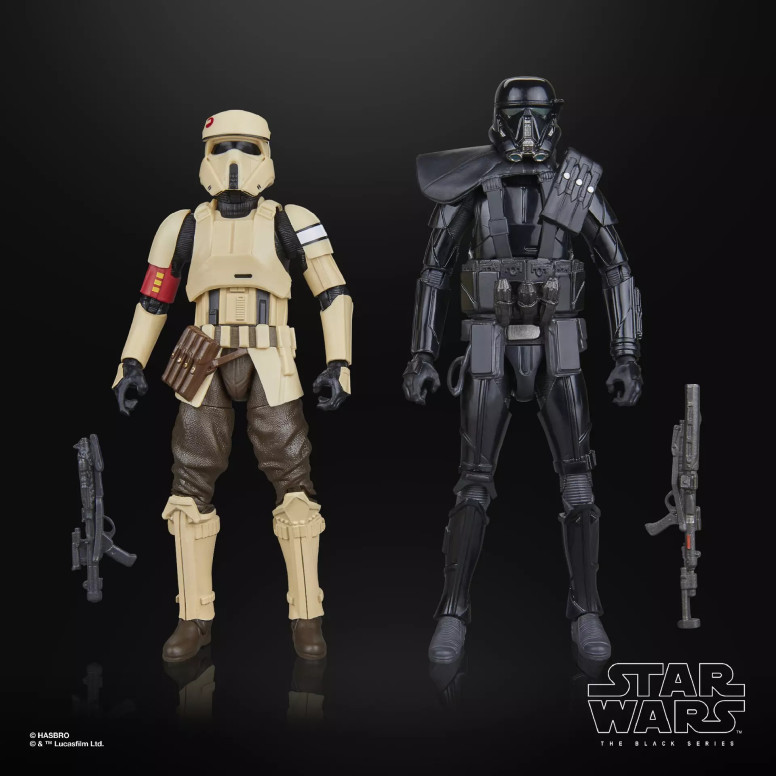 Star Wars Black Series - Shoretrooper e Death Trooper - Rogue One