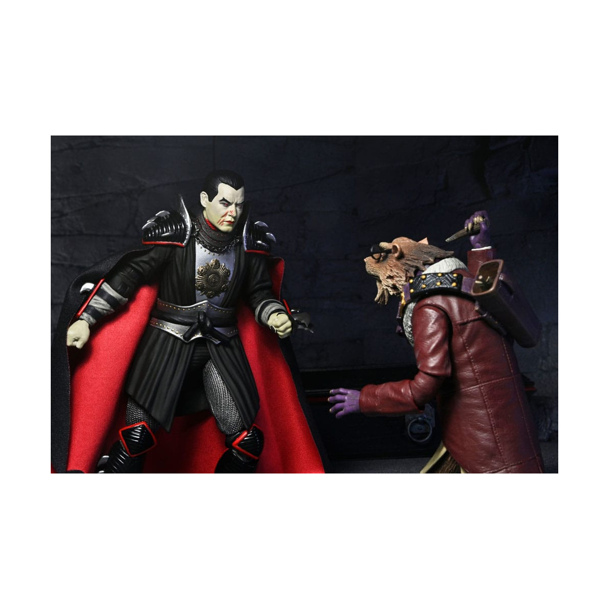 NECA - Ultimate Shredder come Dracula Colori classici - Mostri universali x TMNT