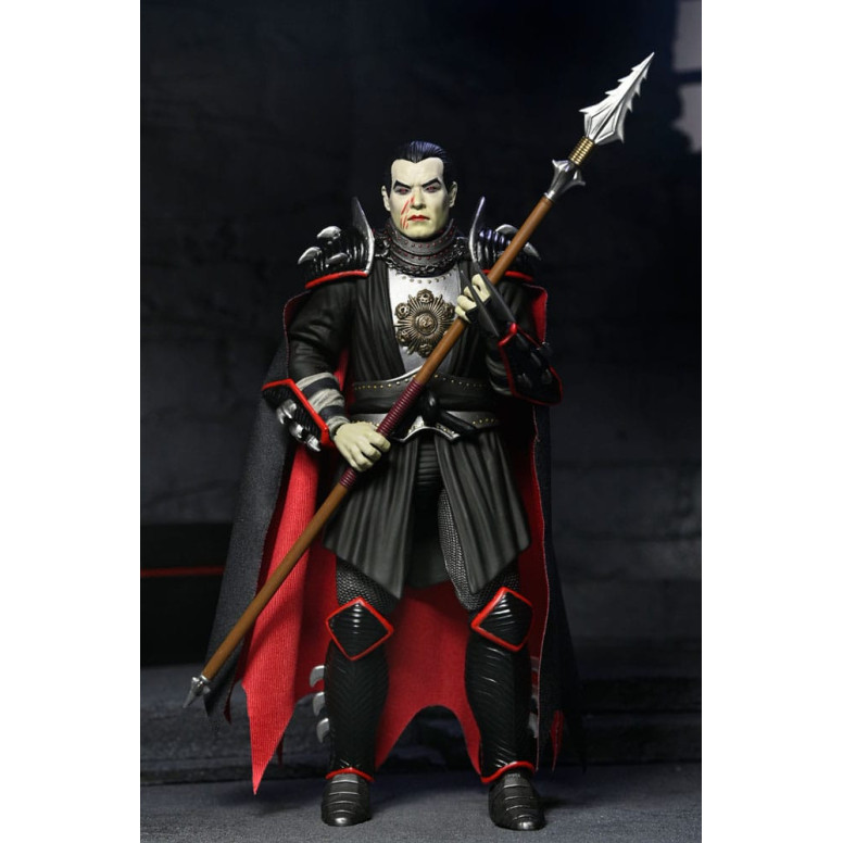 NECA - Ultimate Shredder come Dracula Colori classici - Mostri universali x TMNT