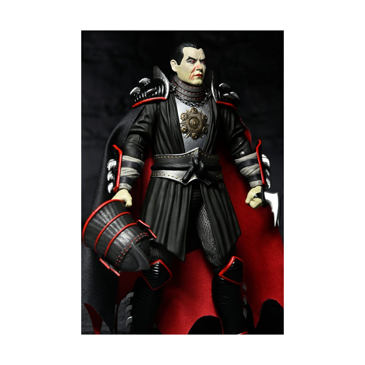 NECA - Ultimate Shredder come Dracula Colori classici - Mostri universali x TMNT