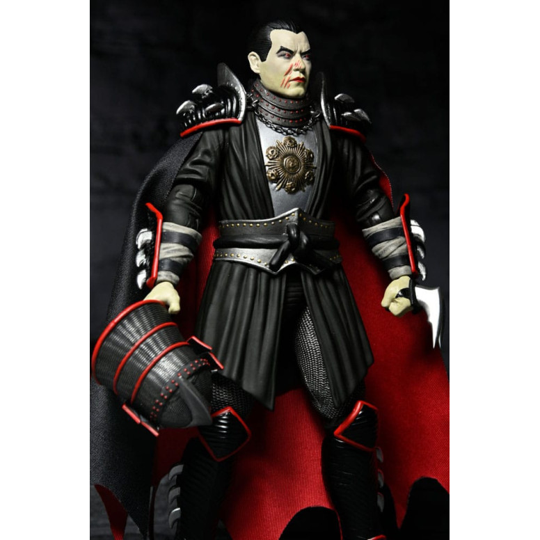 NECA - Ultimate Shredder come Dracula Colori classici - Mostri universali x TMNT