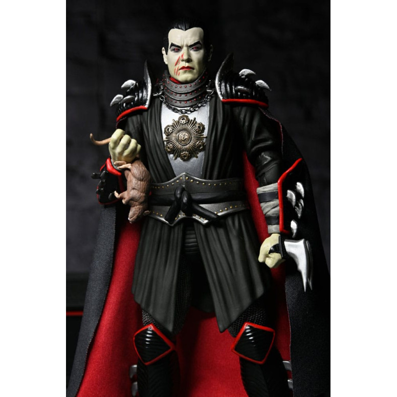 NECA - Ultimate Shredder come Dracula Colori classici - Mostri universali x TMNT