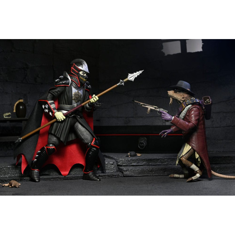NECA - Ultimate Shredder come Dracula Colori classici - Mostri universali x TMNT