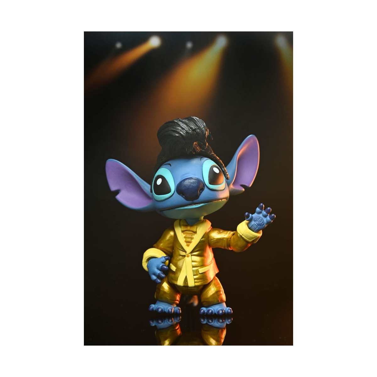 Neca Disney Lilo & Stitch - Costume d'oro definitivo Elvis Stitch