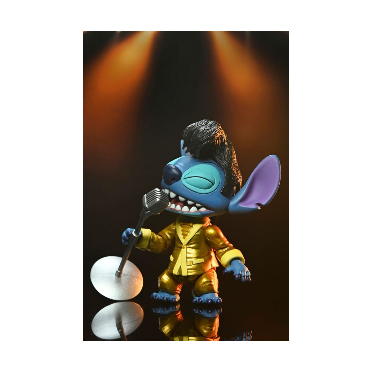 Neca Disney Lilo & Stitch - Costume d'oro definitivo Elvis Stitch