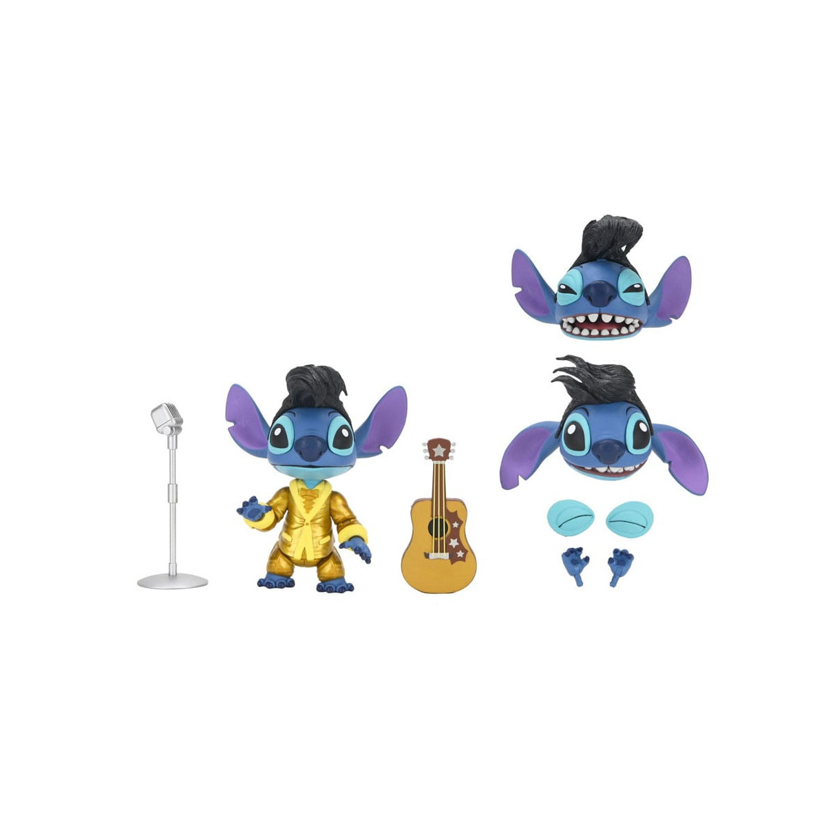 Neca Disney Lilo & Stitch - Costume d'oro definitivo Elvis Stitch