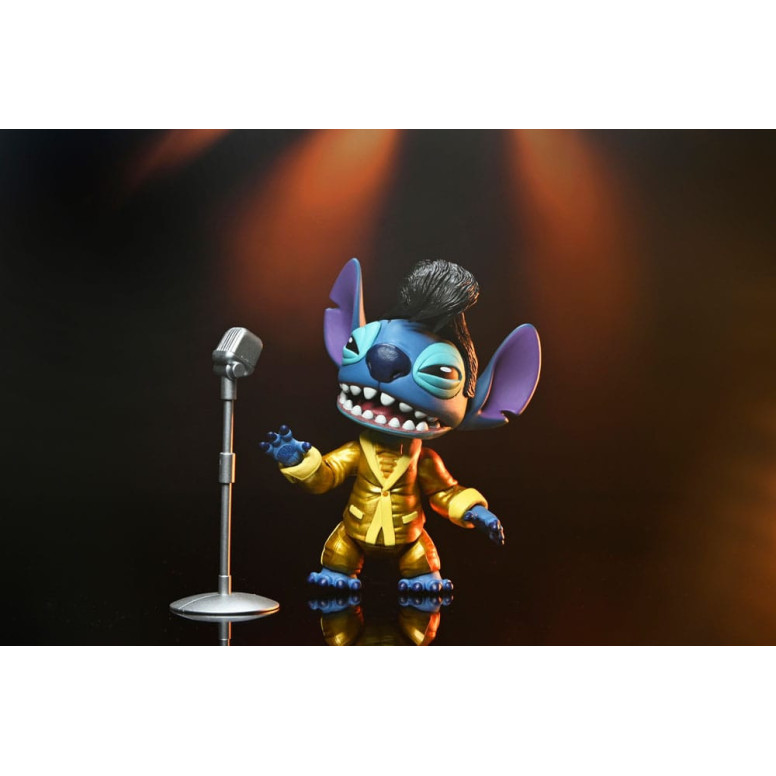 Neca Disney Lilo & Stitch - Costume d'oro definitivo Elvis Stitch