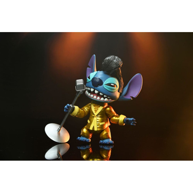 Neca Disney Lilo & Stitch - Costume d'oro definitivo Elvis Stitch