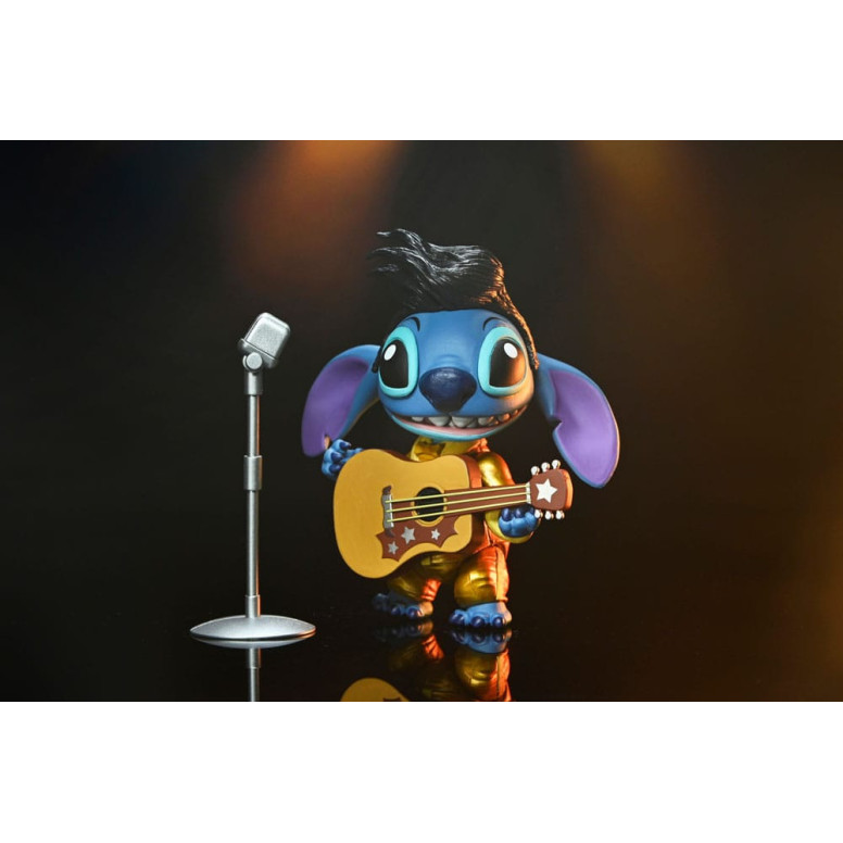 Neca Disney Lilo & Stitch - Costume d'oro definitivo Elvis Stitch