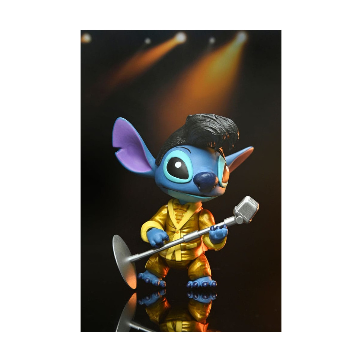 Neca Disney Lilo & Stitch - Costume d'oro definitivo Elvis Stitch