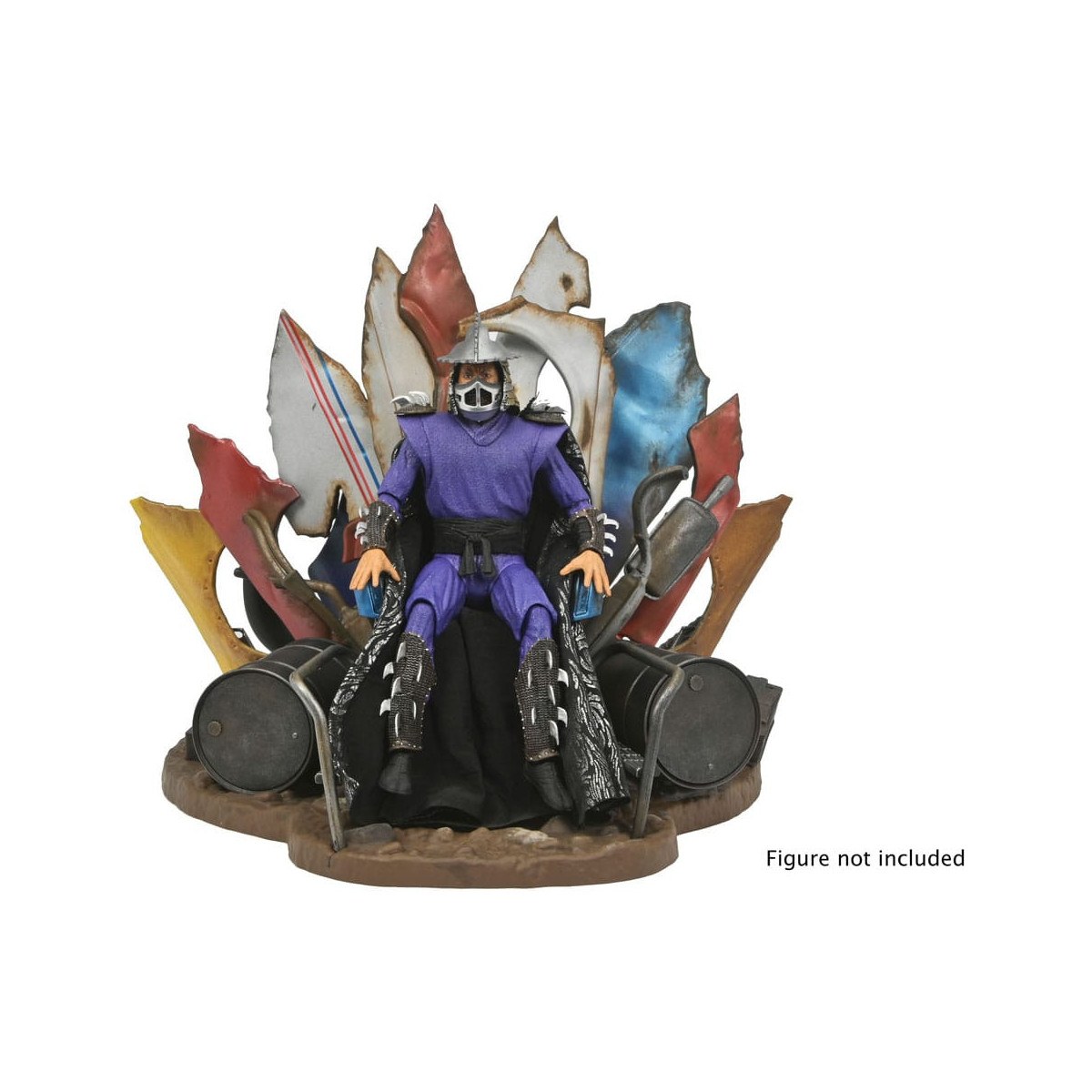 Neca - Diorama Il trono di Shredder - TMNT - Teenage Mutant Ninja Turtles 2 - Il segreto della melma