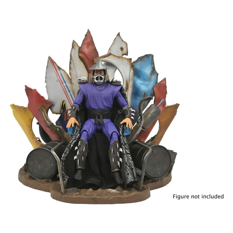 Neca - Diorama Il trono di Shredder - TMNT - Teenage Mutant Ninja Turtles 2 - Il segreto della melma