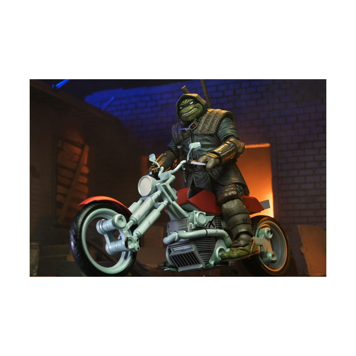 NECA - IDW Comics - Casey Marie con la moto dell'Ultimo Ronin - L'Ultimo Ronin Gli Anni Perduti - TMNT