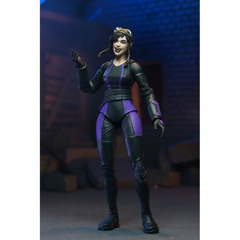 NECA - IDW Comics - Casey Marie con la moto dell'Ultimo Ronin - L'Ultimo Ronin Gli Anni Perduti - TMNT