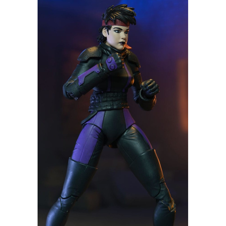 NECA - IDW Comics - Casey Marie con la moto dell'Ultimo Ronin - L'Ultimo Ronin Gli Anni Perduti - TMNT