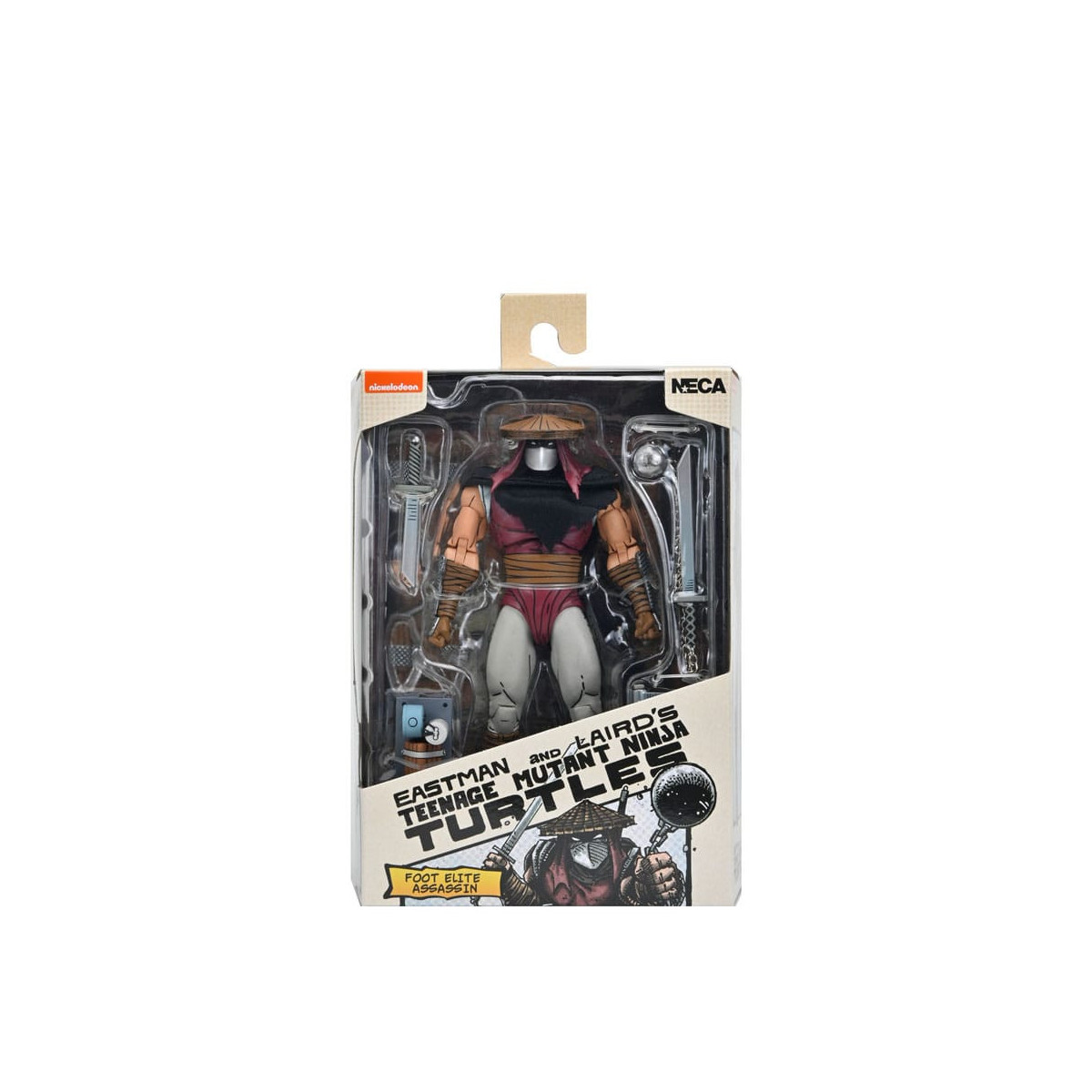NECA - Mirage Comics - Foot Assassin (colori classici) - TMNT - Teenage Mutant Ninja Turtles
