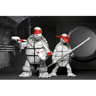 NECA - Mirage Comics - Le prime tartarughe in bianco e nero - TMNT - Teenage Mutant Ninja Turtles