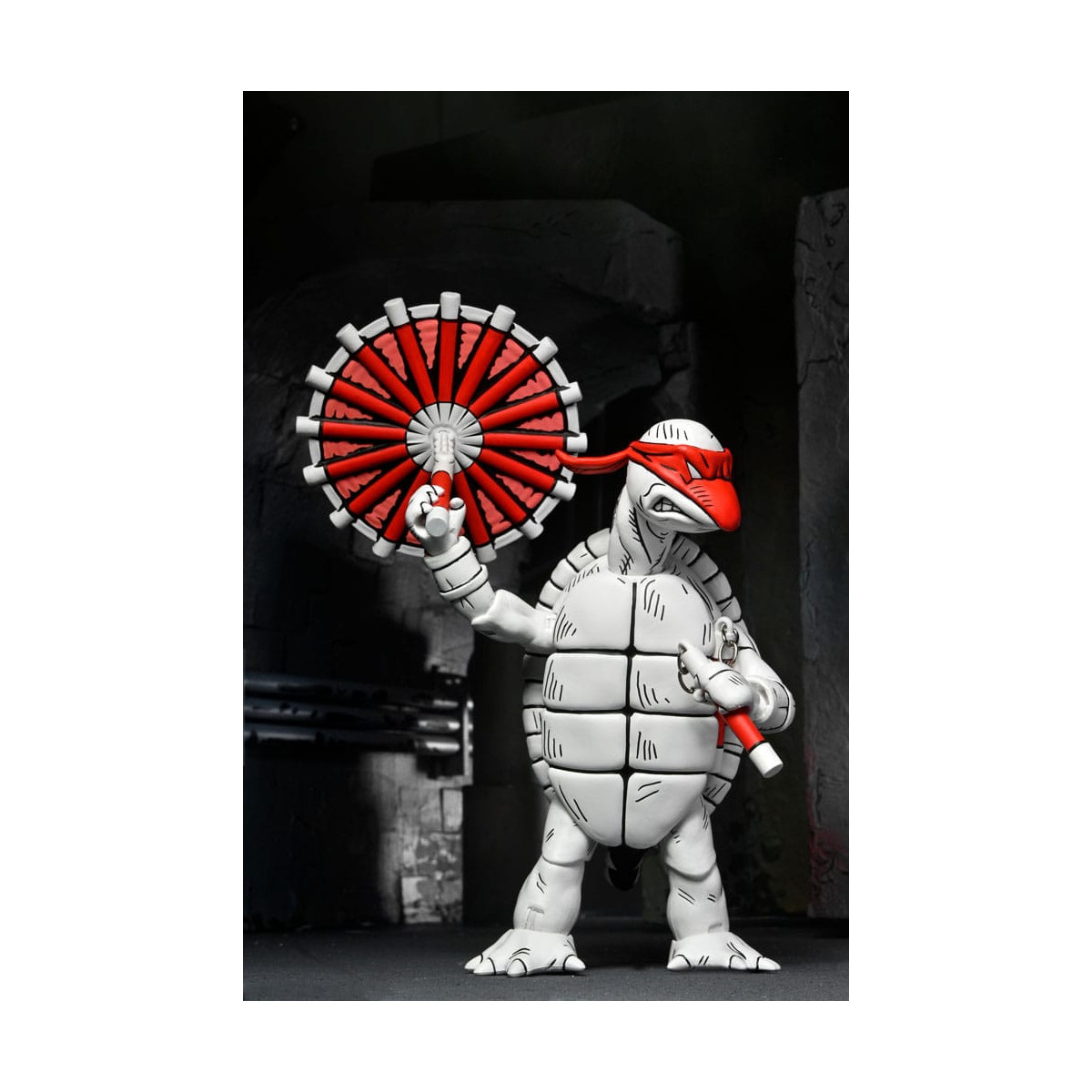 NECA - Mirage Comics - Le prime tartarughe in bianco e nero - TMNT - Teenage Mutant Ninja Turtles